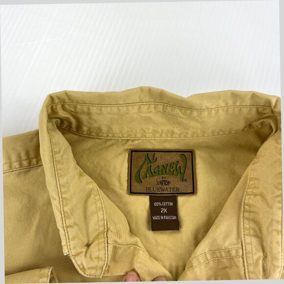 Al Agnew Aftco Turkey Hunting Hunter Bluewater Mens 2X XXL 2XL Long Sleeve Shirt - Picture 2 of 4